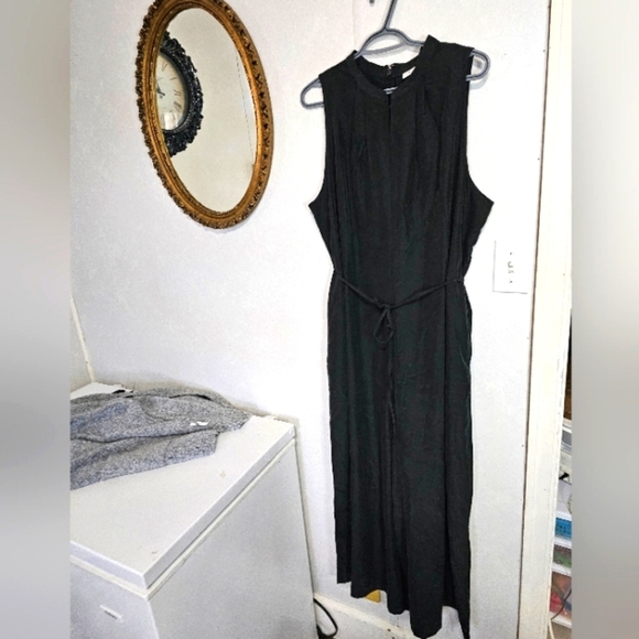 Black Pants Jump Suit - Picture 1 of 7